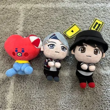 BTS TinyTAN 타이니탄 봉제 인형 정국 뷔