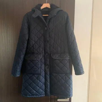 매킨토시 퀼팅 코트 다크 네이비 사이즈 38 ( M )