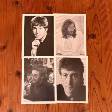 존 레논 흑백 포스터 4장 세트