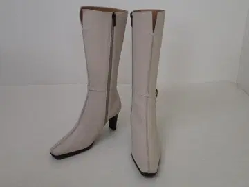 트루사르디 부츠 사이드 지퍼 22.5cm 베이지