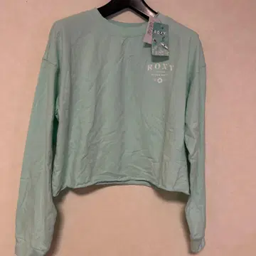 ROXY 크롭 긴팔 상의 민트