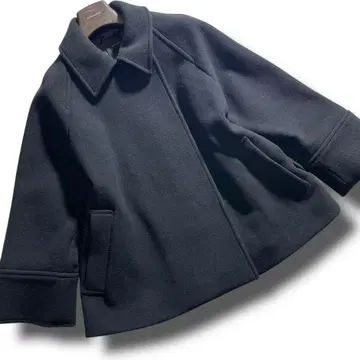 스픽 앤 스팬 23AW W/Ny 모사 스텐 칼라 숏