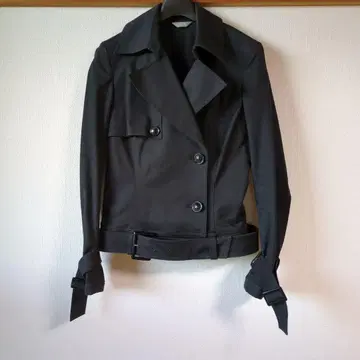 ZAZIE 블랙 라이더 자켓