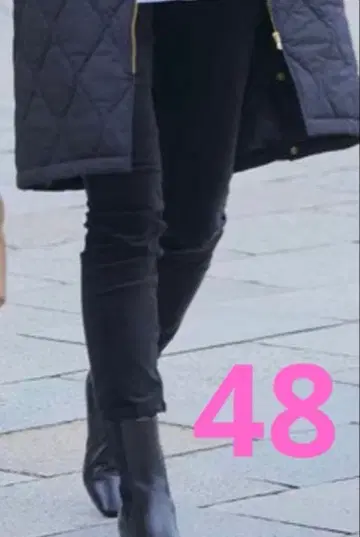 새상품 23구 DENIM 48사이즈 데님 팬츠 빅사이즈 워셔블 벨벳