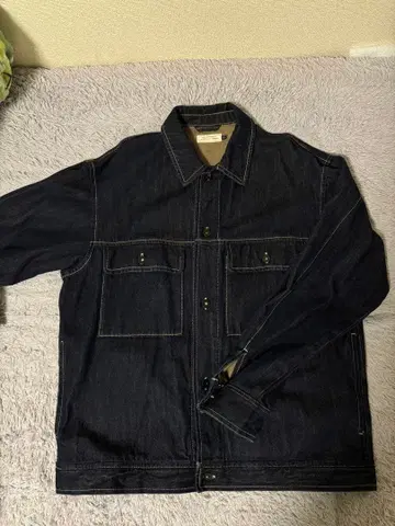 다크 데님 자켓