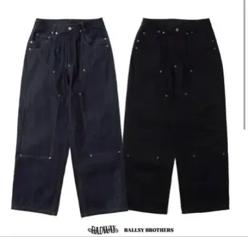 BADWAY x BALLSY BROTHERS 데님 팬츠