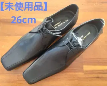 [ 미사용품 ] 캐서린 햄넷 런던 블랙 비즈니스 슈즈 26cm