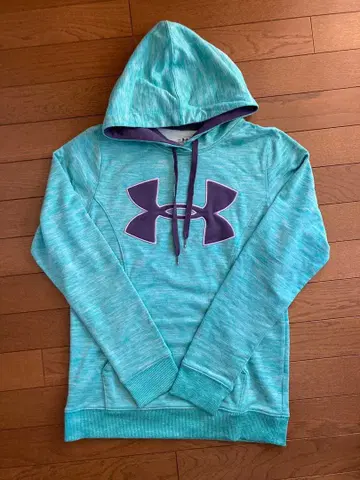 언더아머 아쿠아 블루 후드티 MD