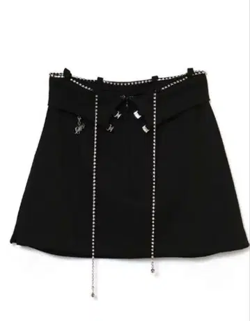 meltthelady 바디 체인 저지 스커트 S 사이즈