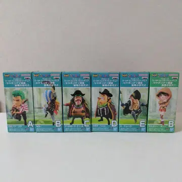 원피스 월드 컬렉터블 피규어 최악의 세대 2 전 5종 세트 + 보니