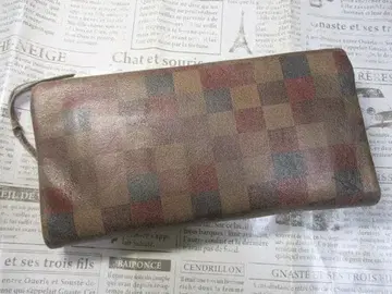 하자품 새상품 지갑 장지갑 라운드 아인소프 여성용 천연 가죽 블록G