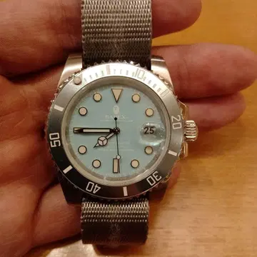 HAMILTON 자동 와인딩 손목시계 블루