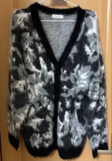 PAGEBOY 샤기 니트 가디건