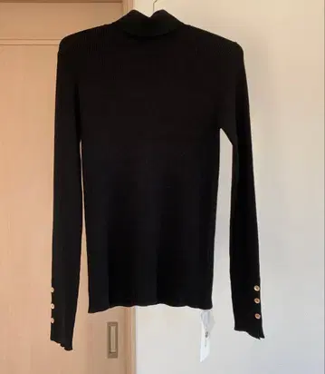 블랙 긴팔 터틀 니트 프리 사이즈
