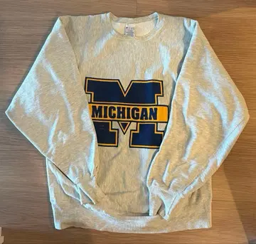 XL 사이즈 Champion MICHIGAN 로고 맨투맨