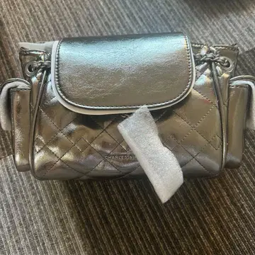 Duo 듀오 투웨이 프론트 플랩 백팩 실버 레어템