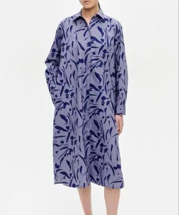[ 새상품급 ] 마리메꼬marimekko 셔츠 원피스 사이즈 40