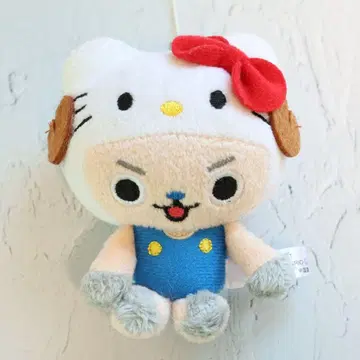 [레어! 콜라보] 토니토니 초파 x 키티 인형옷 마스코트