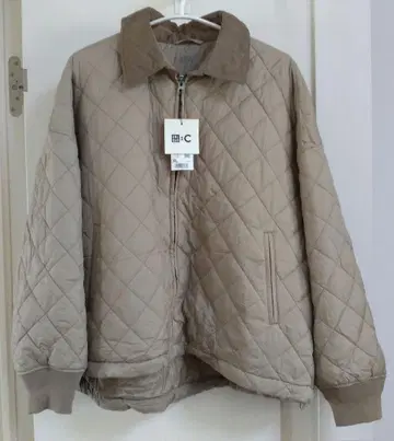 새상품 유니클로C 웜 패디드 블루종 XL GU