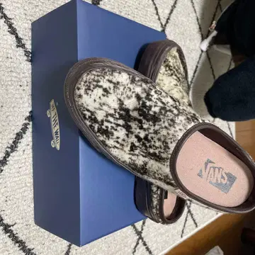 VANS 슬립온 블랙 화이트