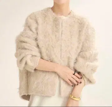 plage R'IAM 샤기 가디건