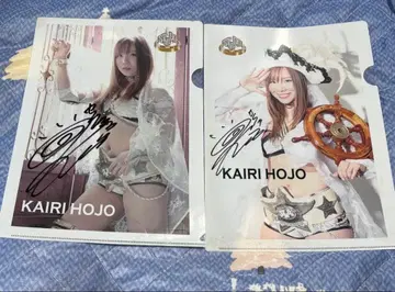 스타덤 타카라시로 카이리 사인 포함 클리어 파일 2장