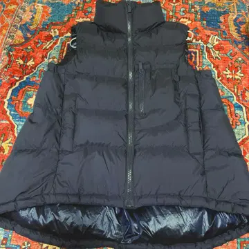 UNIQLO 유니클로 +J 질 샌더 다운 볼륨 베스트 M 네이비