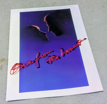 진품 영화 전단지 [ 원 프로 더 하트 ] 나스타샤 킨스키