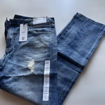 UNIQLO 슬림핏 데미지 진