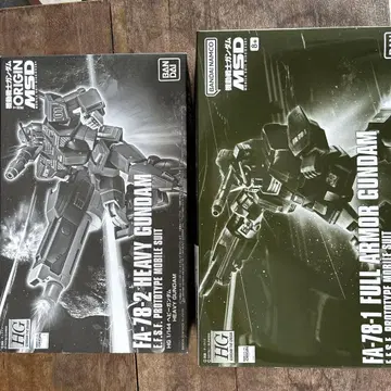 [ 미조립 ] HG 헤비 건담 풀 아머 건담