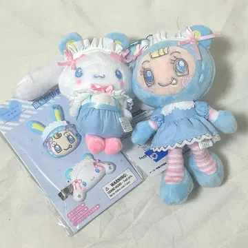 산리오 메조피아노 시나모롤 앞머리 클립 마스코트 홀더