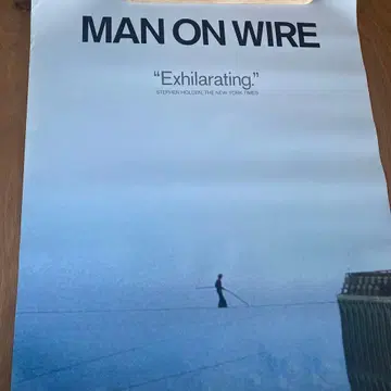 MAN ON WIRE 포스터