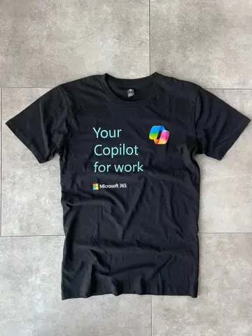 기업 T셔츠 Microsoft 거의 미사용품