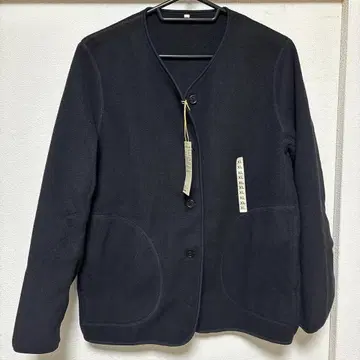 무인양품*소재에 돌아가는 플리스 가디건 XL