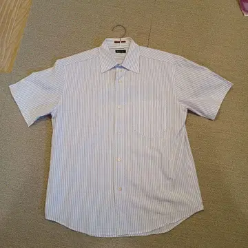 [컨디션 최상] 폴 스미스 반팔 셔츠 2가지 색상의 스트라이프