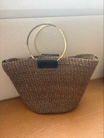 브라운 바스켓백 여성용 가방