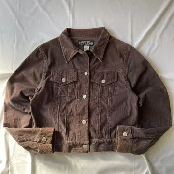 레어 00s ROXY 록시 코듀로이 자켓 그런지 Y2K