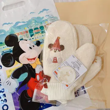 릴린린 장갑 미튼 크리스마스 쇼핑백 포함