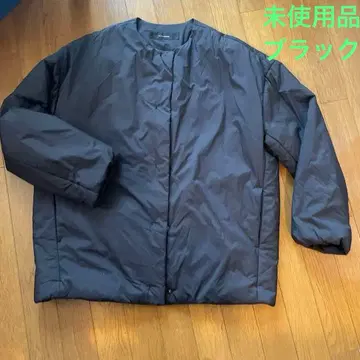 7-ID concept. 패딩 노카라 숏코트 블랙 미사용