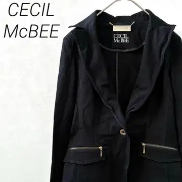 CECIL McBEE 테일러드 자켓 포켓 부착 심플 겉옷