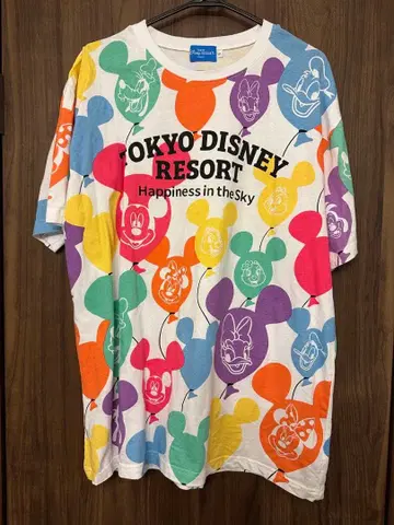 도쿄 디즈니 리조트 티셔츠 오버사이즈