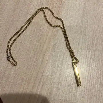 골드 롱 체인 목걸이 남성용