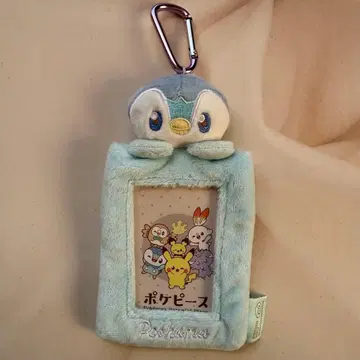 포켓몬 포켓피스 봉제 인형 트레이딩 카드 케이스 팽도리