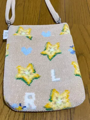 페이 스마트폰 숄더 키프 스마일링 스타 후르츠 베이지