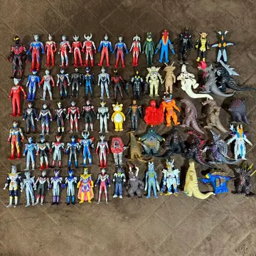 울트라맨 괴수 소프트 비닐 묶음 판매 69체