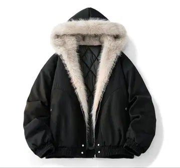 퍼 자켓 y2k 블랙 후드티