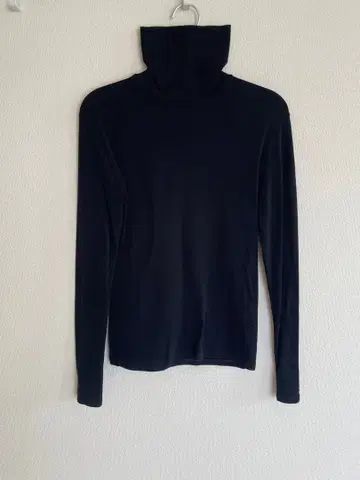 Petit Bateau 블랙 터틀넥 XS