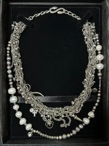 초판 gunda 뮤턴트 펄 목걸이 가 Necklace