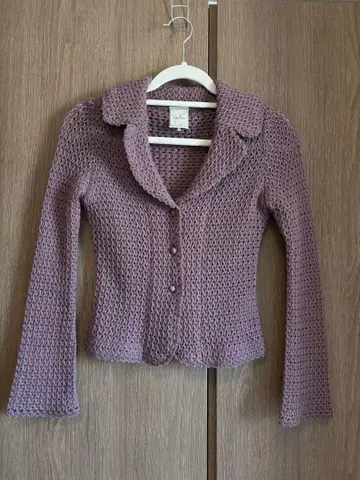 시빌라 Sybilla 라벤더 긴팔 가디건