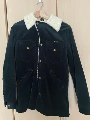 Wrangler 코듀로이 보아 옷깃 자켓 런치 코트 나노 유니버스